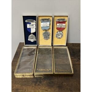 VTG 3x 1956,1957 Dixie Reveille Chattanooga TN Rifle Club 1st Class Sharpshooter